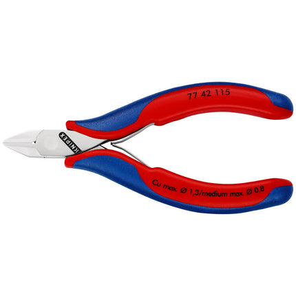 KNIPEX Electronics Taglierine diagonali lunghezza 115 mm forma 4 ( 4000810742 )
