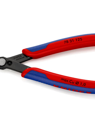 Cortador lateral electrónico KNIPEX Super-Knips® longitud 125 mm forma 3 (4000810508)