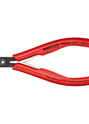 KNIPEX Elektronik-Seitenschneider Länge 125 mm Form 2 ( 4000794622 )