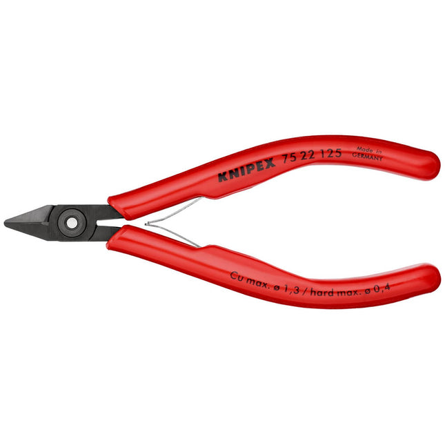 KNIPEX Electronics Taglierine diagonali lunghezza 125 mm forma 2 ( 4000794622 )