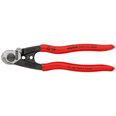 Obcinak do lin stalowych KNIPEX o długości 190 mm ( 4000810961 )