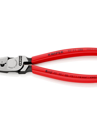 KNIPEX Alicates para punteras de alambre longitud total 180 mm (4000810445)