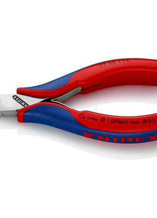 KNIPEX Pince coupante latérale électronique  longueur 115 mm forme 5 ( 4000794636 )