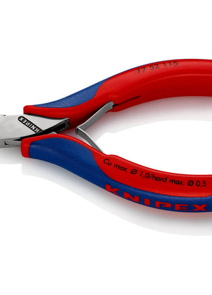 KNIPEX Pince coupante latérale électronique  longueur 115 mm forme 5 ( 4000794636 )