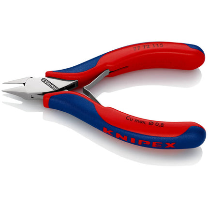 KNIPEX Electronics Taglierine diagonali lunghezza 115 mm forma 4 ( 4000810743 )
