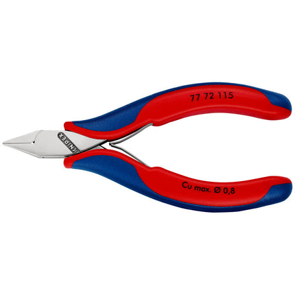 KNIPEX Electronics Taglierine diagonali lunghezza 115 mm forma 4 ( 4000810743 )