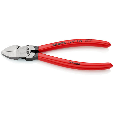 KNIPEX Szczypce tnące ukośne do tworzyw sztucznych Długość całkowita 160 mm ( 4000810179 )