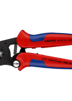 KNIPEX Pince pour embouts de câble  longueur totale 180 mm ( 4000810459 )