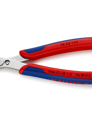 KNIPEX Elektronik-Seitenschneider Super-Knips® INOX Länge 125 mm Form 2 ( 4000810507 )