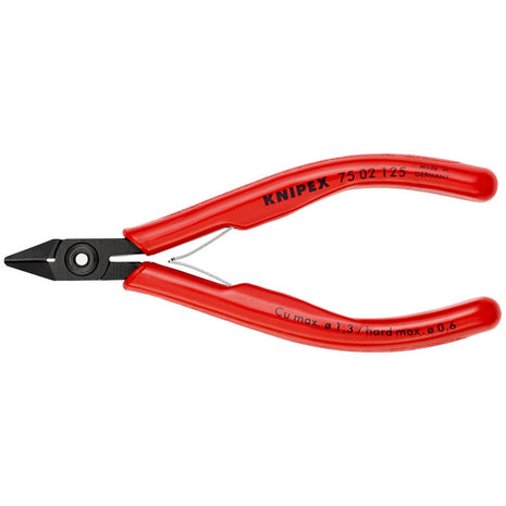 KNIPEX Pince coupante latérale électronique  longueur 125 mm forme 0 ( 4000810485 )