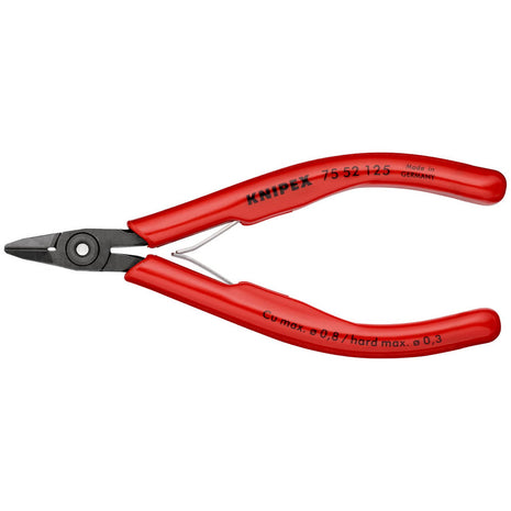 KNIPEX Electronics szczypce tnące boczne długość 125 mm kształt 5 ( 4000794624 )