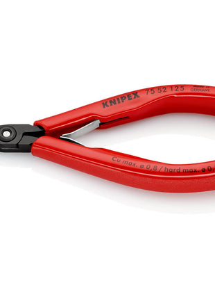 KNIPEX Pince coupante latérale électronique  longueur 125 mm forme 5 ( 4000794624 )