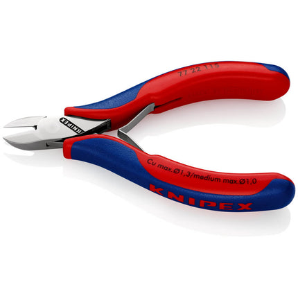 KNIPEX Electronics Taglierine diagonali lunghezza 115 mm forma 2 ( 4000810741 )