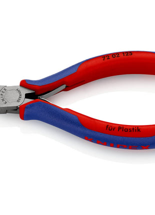 KNIPEX Seitenschneider für Kunststoffe Gesamtlänge 125 mm ( 4000794228 )