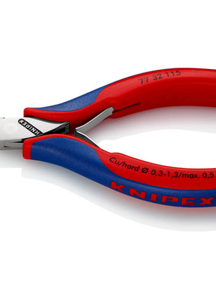 KNIPEX Pince coupante latérale électronique  longueur 115 mm forme 3 ( 4000810749 )