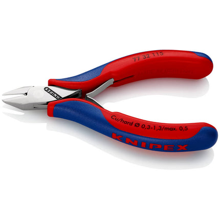 KNIPEX Electronics tronchesi diagonali lunghezza 115 mm forma 3 ( 4000810749 )