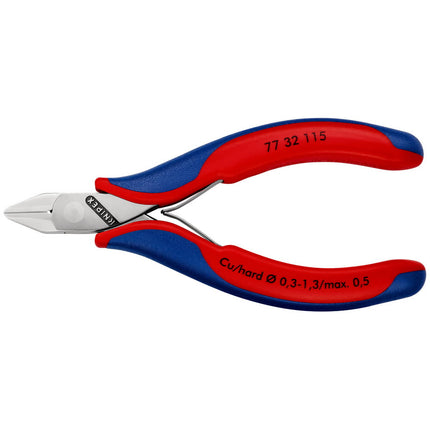 KNIPEX Electronics tronchesi diagonali lunghezza 115 mm forma 3 ( 4000810749 )