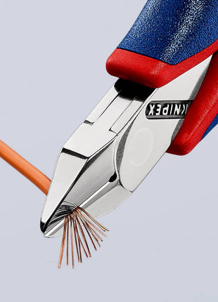 KNIPEX Pince coupante latérale électronique  longueur 115 mm forme 3 ( 4000810749 )