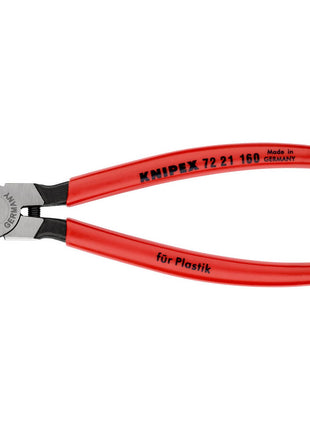 KNIPEX Szczypce tnące ukośne do tworzyw sztucznych Długość całkowita 160 mm ( 4000810187 )