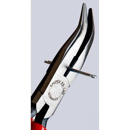 KNIPEX Pinza a becchi tondi lunghezza 160 mm piatta/arrotondata 40° angolata ( 4000810488 )