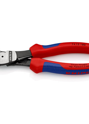 KNIPEX cortador lateral eléctrico longitud 180 mm (4000810186)