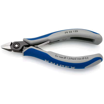 Frese diagonali per elettronica di precisione KNIPEX lunghezza 125 mm forma 3 ( 4000810822 )