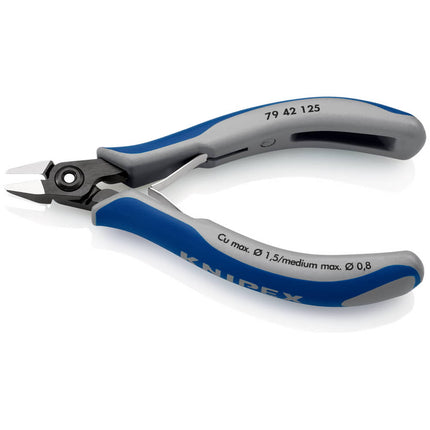 Frese diagonali per elettronica di precisione KNIPEX lunghezza 125 mm forma 4 ( 4000810823 )