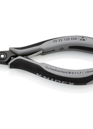 KNIPEX Präzisions-Elektronik-Seitenschneider Länge 125 mm Form 2 ( 4000810830 )