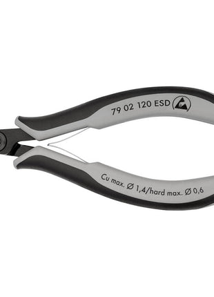 KNIPEX Präzisions-Elektronik-Seitenschneider Länge 120 mm Form 0 ( 4000810833 )