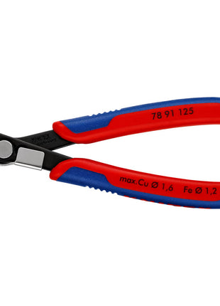 Cortador lateral electrónico KNIPEX Super-Knips® longitud 125 mm forma 8 (4000810609)