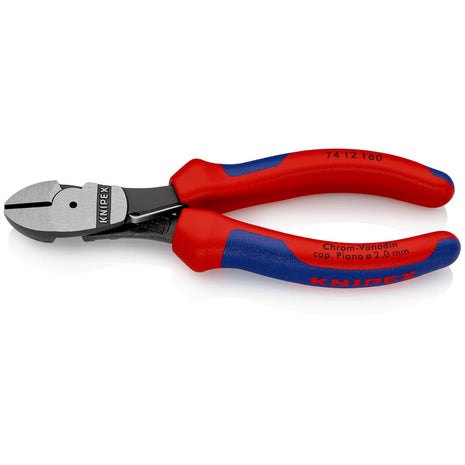 KNIPEX Coupeuse latér. diag. à forte démultipl.  longueur 160 mm ( 4000810185 )