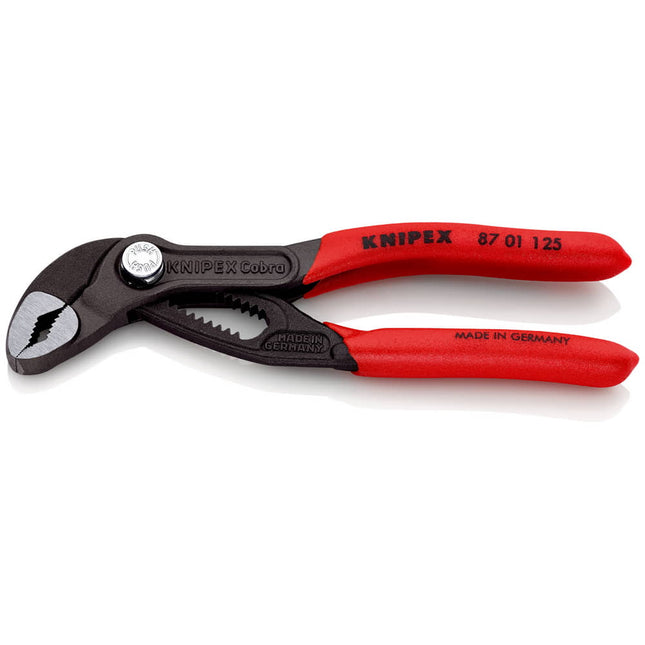 Pinze per pompe dell'acqua KNIPEX Cobra(R) Lunghezza 125 mm Larghezza di serraggio 27 mm ( 4000810658 )