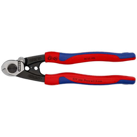 KNIPEX Cisaille à câble métallique  longueur 190 mm ( 4000795068 )