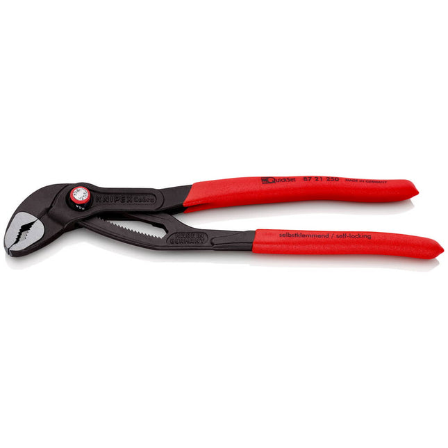 Pinze per pompe dell'acqua KNIPEX Cobra(R) Lunghezza 250 mm Larghezza di serraggio 46 mm ( 4000795309 )