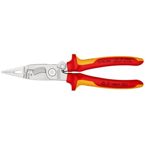 KNIPEX Szczypce do instalacji elektrycznych długość 200 mm VDE ( 4000811006 )