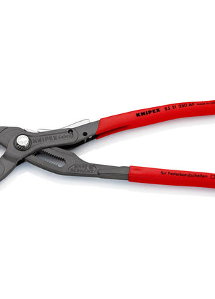 KNIPEX Pince pour colliers de serrage  long. totale 250 mm capacité max. 70 mm ( 4000795336 )