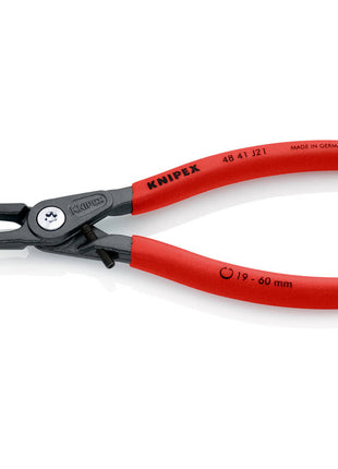 KNIPEX Alicates de precisión para anillos de seguridad J 21 para agujeros Ø 19 - 60 mm (4000810868)