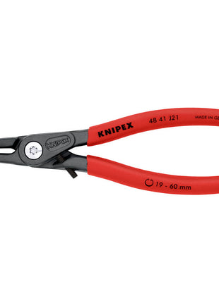 KNIPEX Alicates de precisión para anillos de seguridad J 21 para agujeros Ø 19 - 60 mm (4000810868)