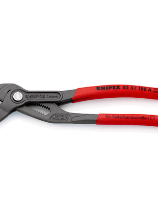 KNIPEX Federbandschellenzange Gesamtlänge 180 mm Kapazität max. 50 mm ( 4000810356 )