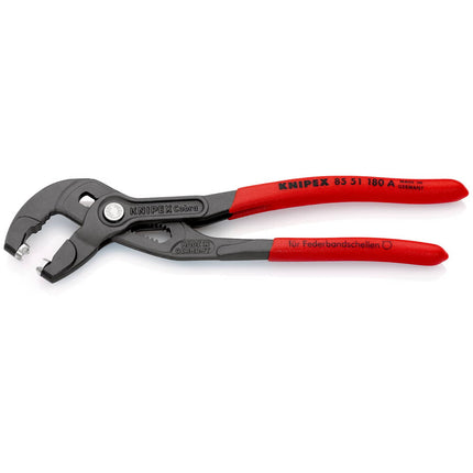 KNIPEX Pinza a nastro a molla Lunghezza totale 180 mm Capacità max. 50 mm ( 4000810356 )