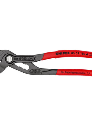 KNIPEX Federbandschellenzange Gesamtlänge 180 mm Kapazität max. 50 mm ( 4000810356 )