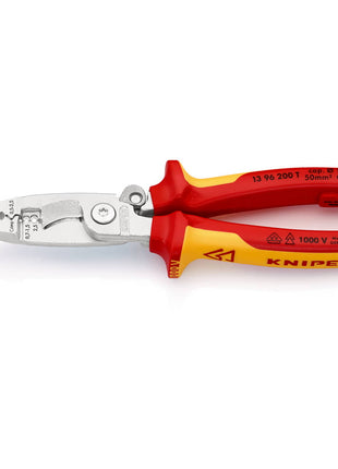 KNIPEX Elektroinstallationszange Länge 200 mm VDE ( 4000810294 )