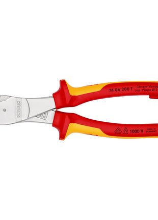 Szczypce tnące boczne KNIPEX o długości 200 mm ( 4000810326 )