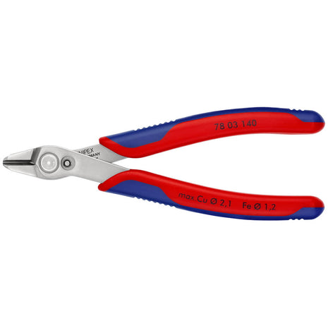 Cortador lateral electrónico KNIPEX Super-Knips® INOX longitud 140 mm (4000810337)