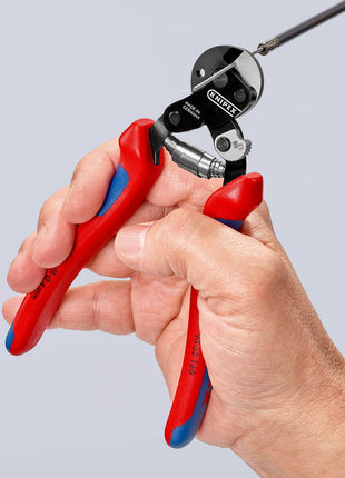 Obcinak do lin stalowych KNIPEX o długości 160 mm ( 4000811049 )