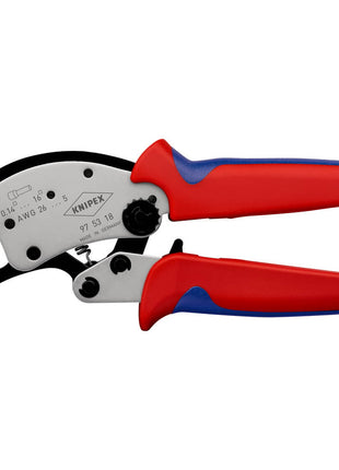 KNIPEX Alicates para engarzar Twistor16 longitud total 200 mm (4000810895)