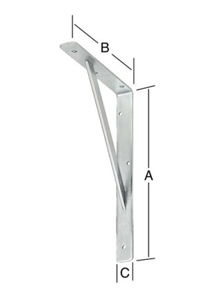 Wspornik drążka VORMANN Długość 400 mm Wysokość 250 mm Szerokość 30 mm ( 3000272096 )