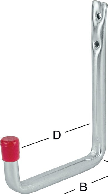 VORMANN Wandhaken U-Form ohne Gummierung Ausladung 82 mm ( 3000273040 )