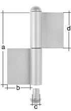 Cinta de construcción GAH tipo K04 de 2 piezas para soldar (3000200616)