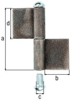 Cinta de construcción GAH tipo K04 de 2 piezas para soldar (3000200623)